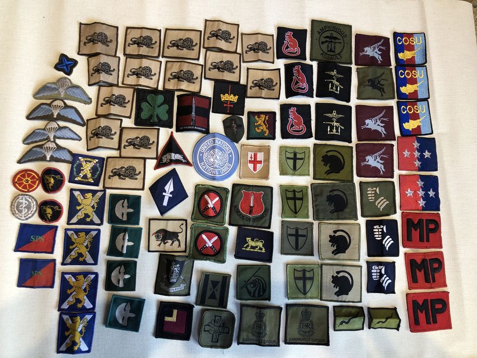 Колекційні шеврони, нашивки, патчі, погони Європи та США