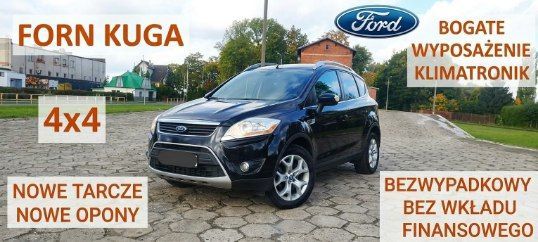 Ford Kuga Piękna Kuga bez wkładu doinwestowana super stan naped 4x4