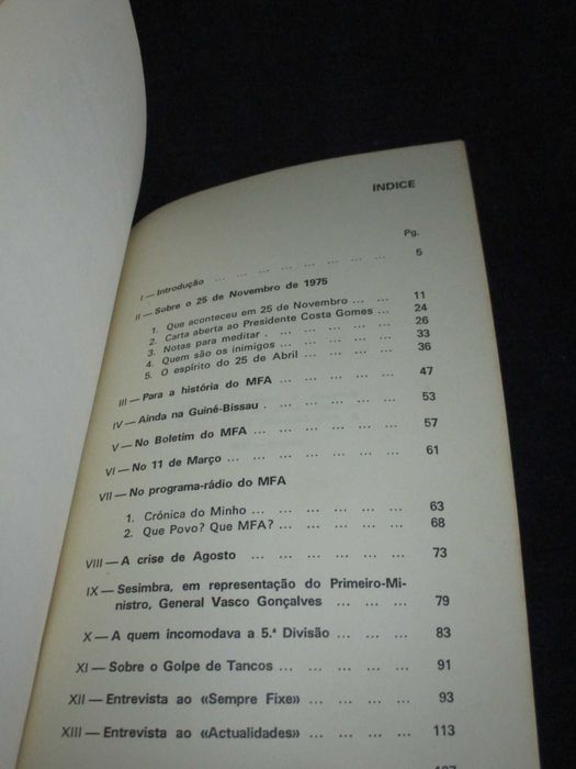 Livro Elementos para a Compreensão do 25 de Novembro Duran Clemente