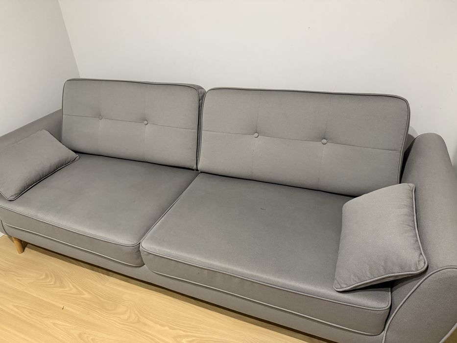 Sprzedam sofe kanape rozkladana szara Agata meble