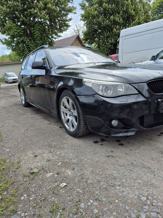 Розборка BMW E 60/61 М57N мотор коробка  форсунки турбіна радіатор ген