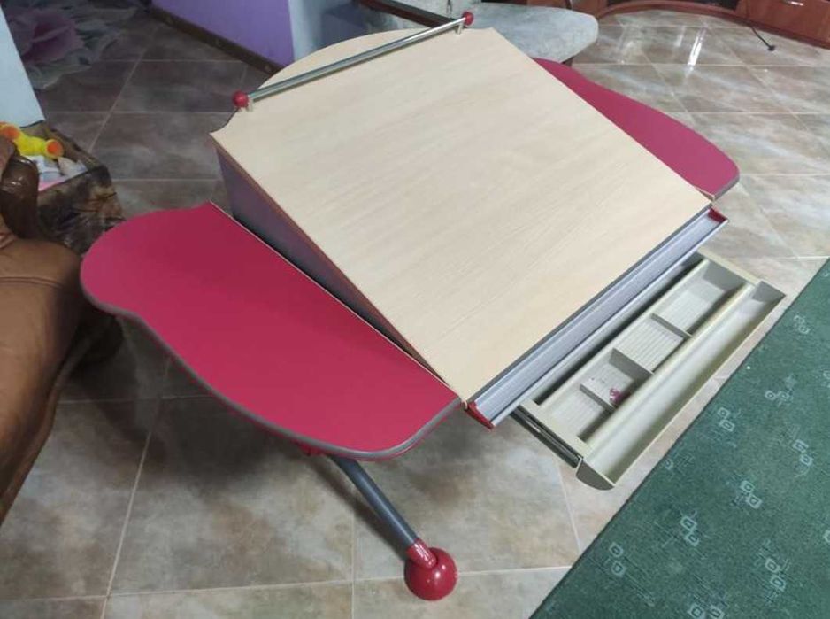 Стол парта Растишка Mealux с наклоном столешницы