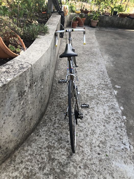 Bicicleta de corrida antiga