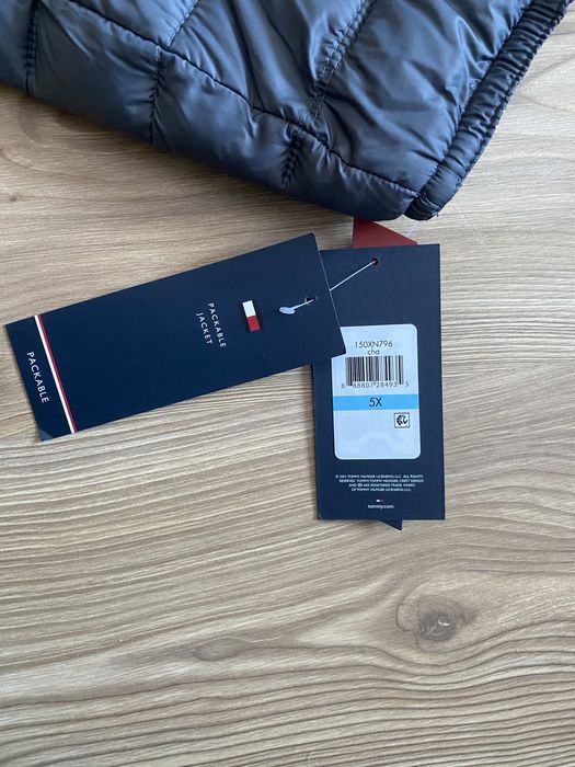 Нова чоловіча демісезонна куртка Tommy Hilfiger Packable Jacket — Розмір 5X (Оригінал з бірками)