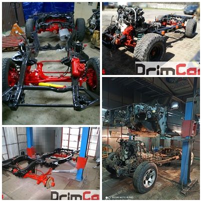 KONSERWACJA Podwozia z PIASKOWANIEM (w kolorze) 5lat GWARANCJI Filmy