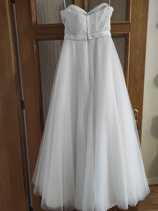 Suknia ślubna 34/36 Princessa rozkloszowana