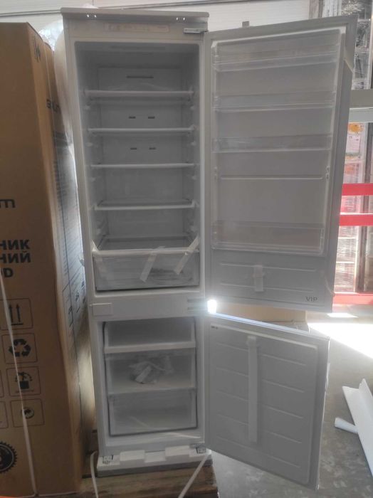 Холодильник-BRM-N194E54-BIno-fros,вбудований,двухк.,194смGRUNHELM