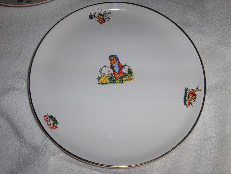 Conjuntos de refeição de criança em loiça - Prato e caneca