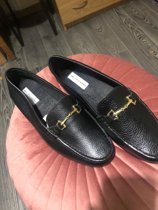 US10 Чоловічі шкіряні лофери Saks Fifth Avenue Gucci