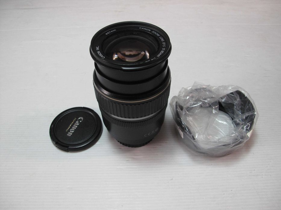 Canon 17-85 IS em excelente estado pouco uso-Ver descrição