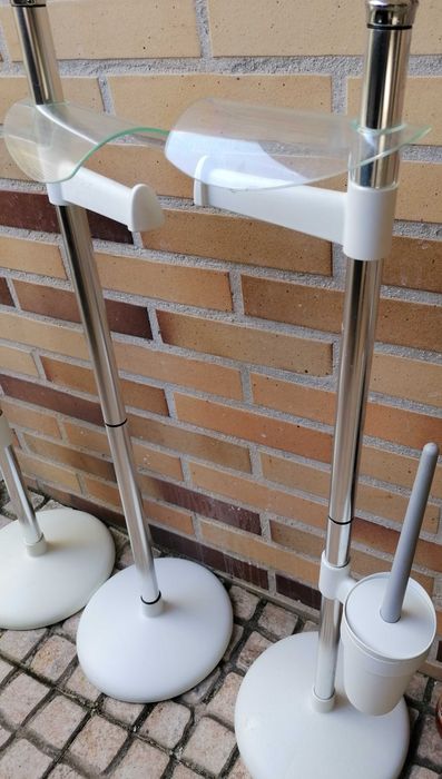 Suportes de piaçaba e papel higiénico, lote por 10€