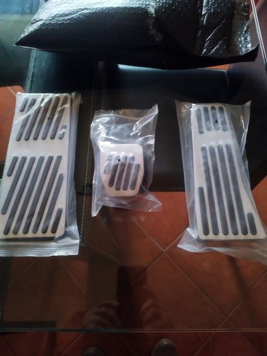 Capas de Pedais Aluminio Antiderrapante para Mazda Novo