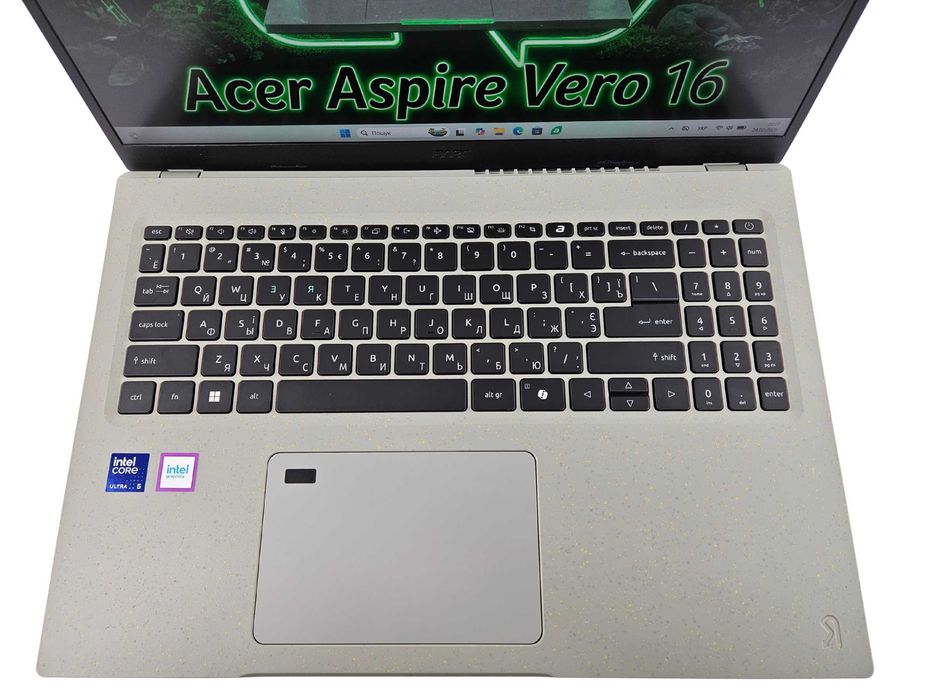 Ноутбук Acer Aspire Vero 16 400ніт|Ultra 5 125U|8GB DDR5|512GB