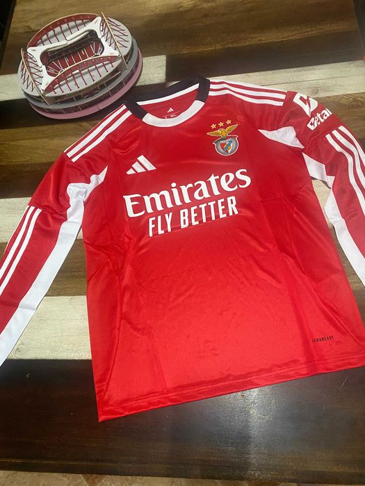 Camisola Principal Benfica 25/26 de Manga Comprida