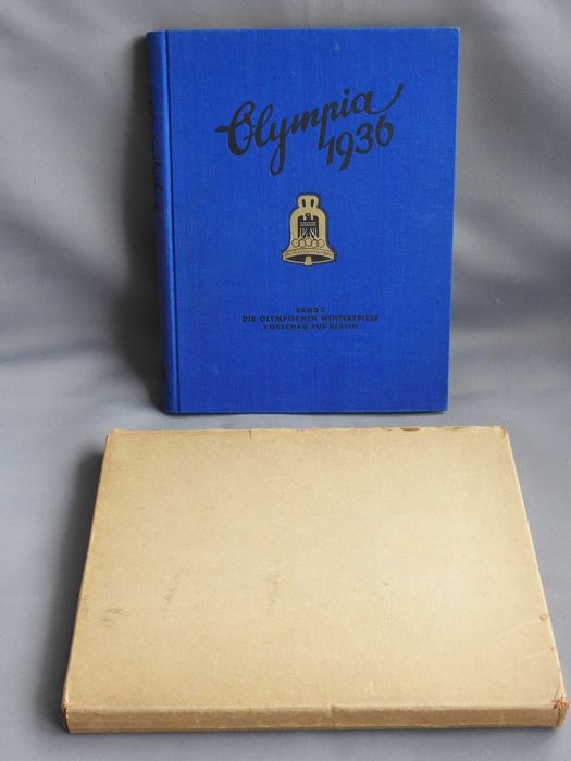 Фотоальбом Olympia 1936 1 том Зимние Игры Германия Третий рейх