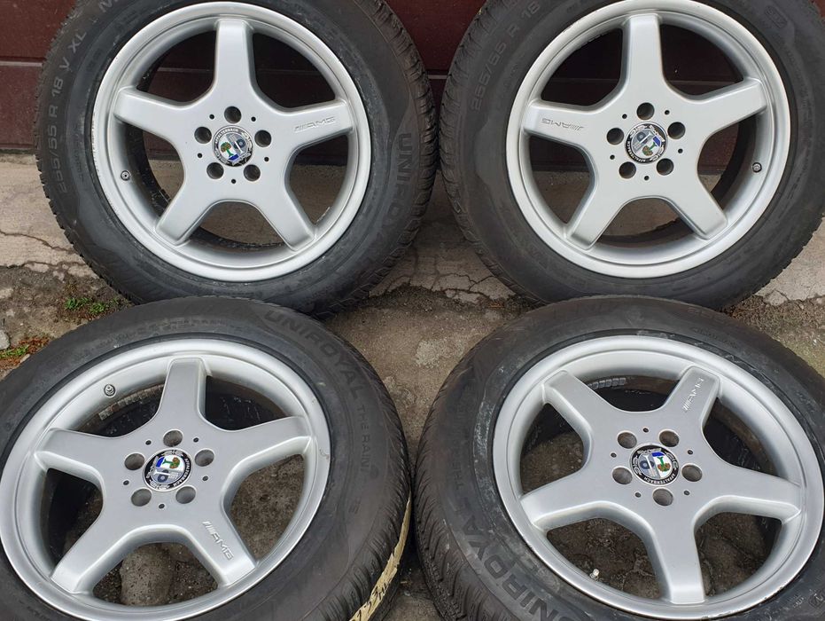 Alufelgi Mercedes AMG 18 5x112 8.5J ET 30 Felgi SL E C Clk Slk oryginalne  W230 W212 W211 W204