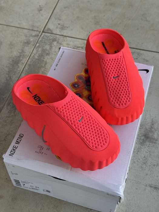 36-45 Червноні капці найк майнд 001,Nike Mind 001 Solar Red,тапки найк