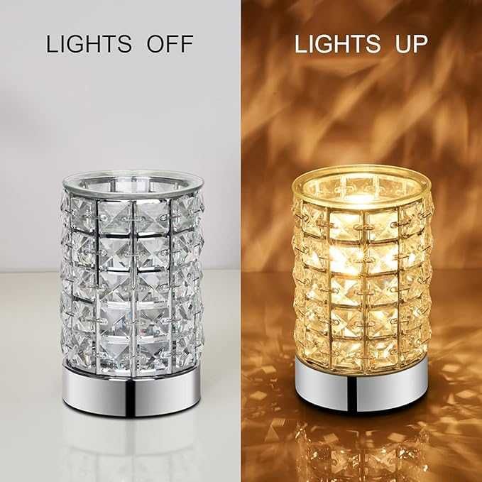 Candeeiro aquecedor de cera elétrico touch - Novo na caixa