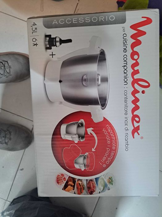 Moulinex Cuisine Companion Panela Inox XF380E11