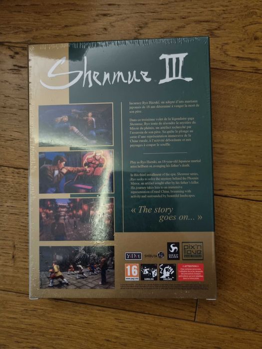 Shenmue 3 III edycja kolekcjonerska PS4 pixnlove