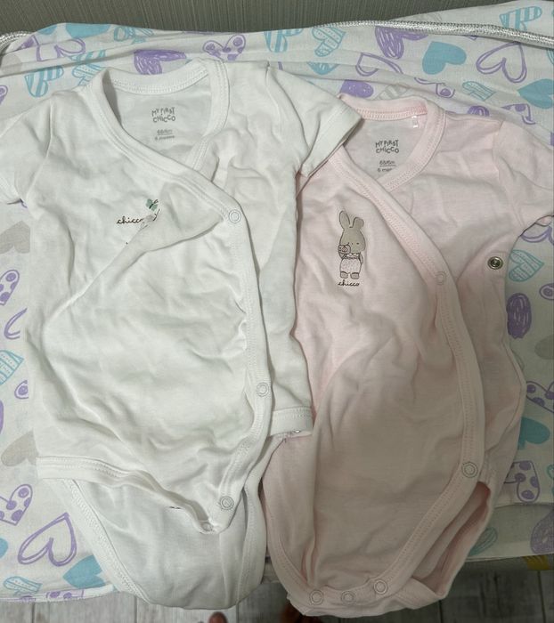 Боді (2 шт.) Chicco Love 68 розмір