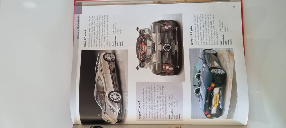 1000 Aut Sportowych Pagani, MB SLR, Dodge Viper, Cobra, Bugatti, AMG