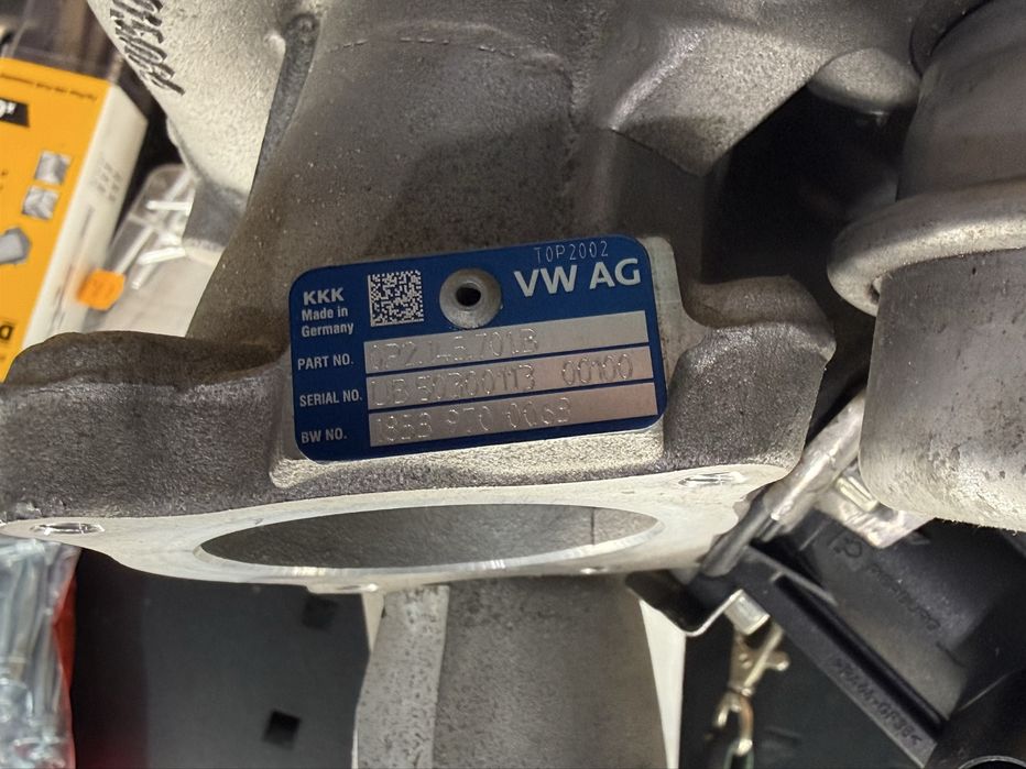 Turbos Original recondicionados 0KM para Motores V8 4.0 TFSI Grupo VW
