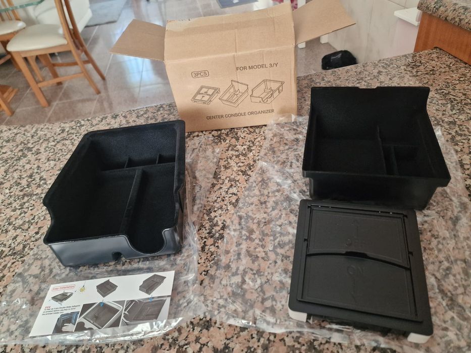 Organizador Consola Central Tesla Model 3/Y 21-23