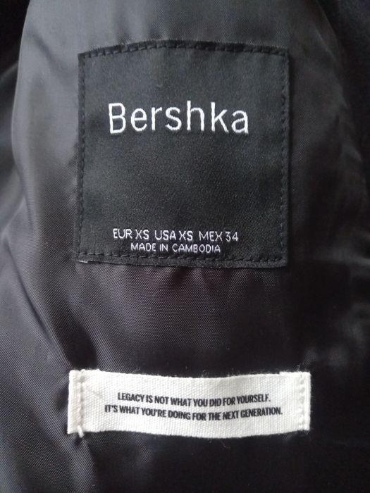 Płaszcz męski Bershka