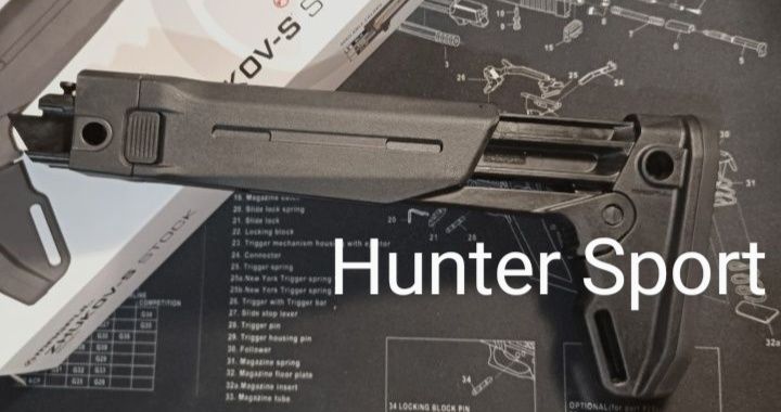 Приклад Magpul Zhukov-S складной, для АК74 АК-47 АКМ Оригинал