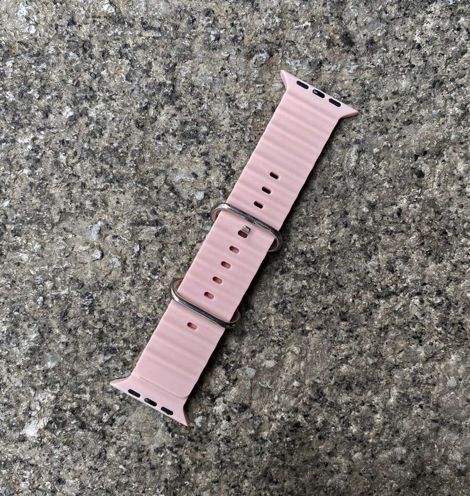 Bracelete de silicone Ocean para Apple Watch 42mm / 44mm / 45mm / 46mm/ 49mm