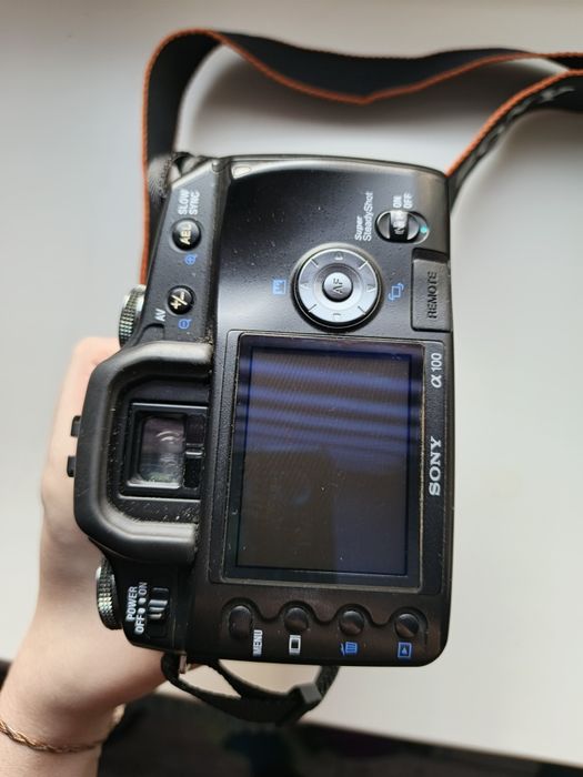 Дзеркальний фотоапарат Sony a100