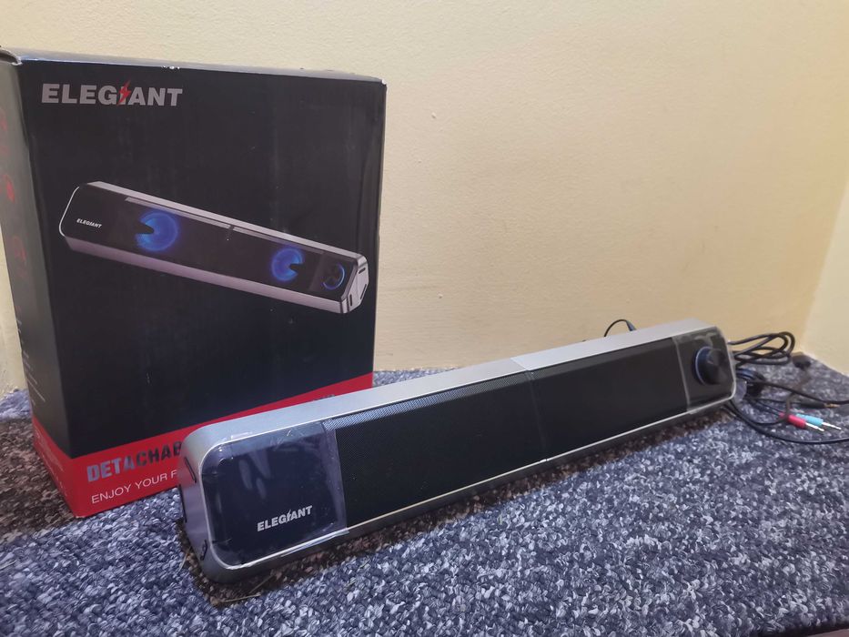 Głośniki stereo ELEGIANT SR400 10W 3,5mm AUX