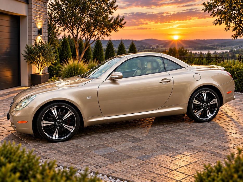 Lexus SC430 Anglik KOLEKCJONERSKI STAN - ZAMANIA na osobowe lub dostawcze quad motocykl NOWY LAKIER, NOWY ROZRZĄD
