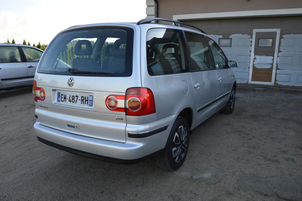 Volkswagen Sharan 1.9TDI 130KM Bez rdzy sprowadzony