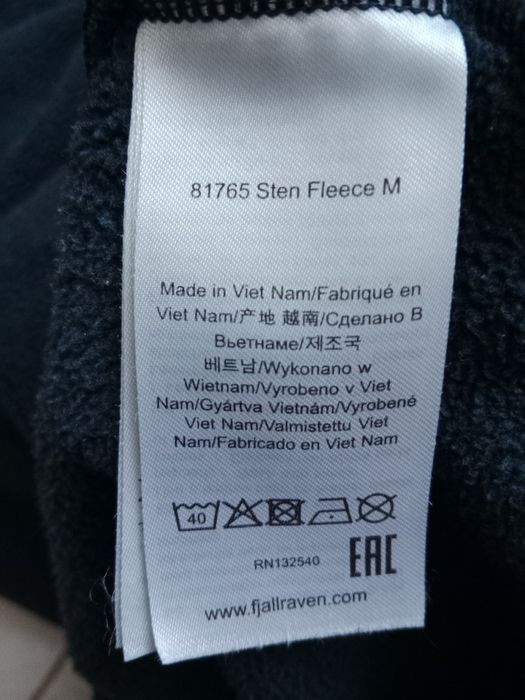 Fjallraven Sten Fleece kurtka bluza polarowa roz XL