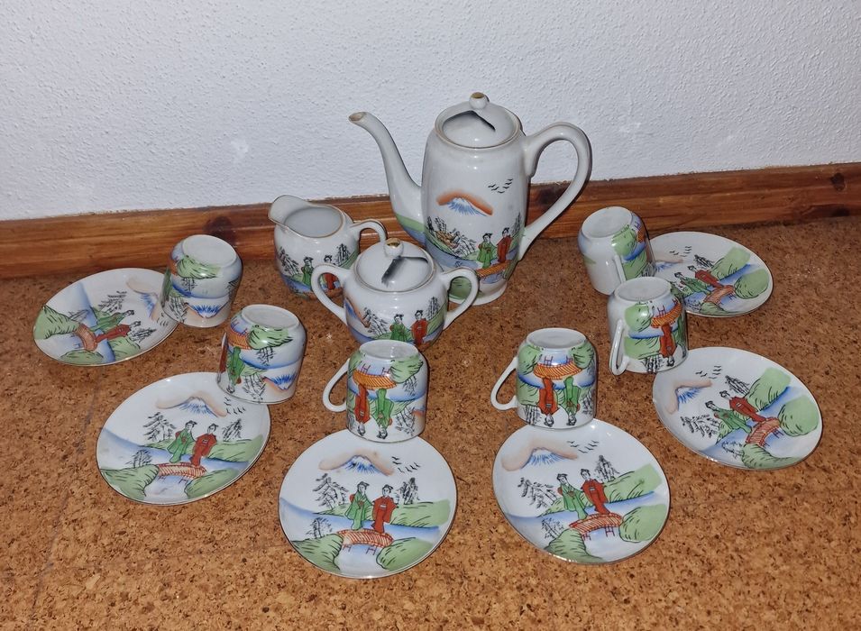 Conjunto Porcelana Oriental