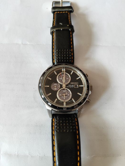 Męski zegarek Seiko Solar