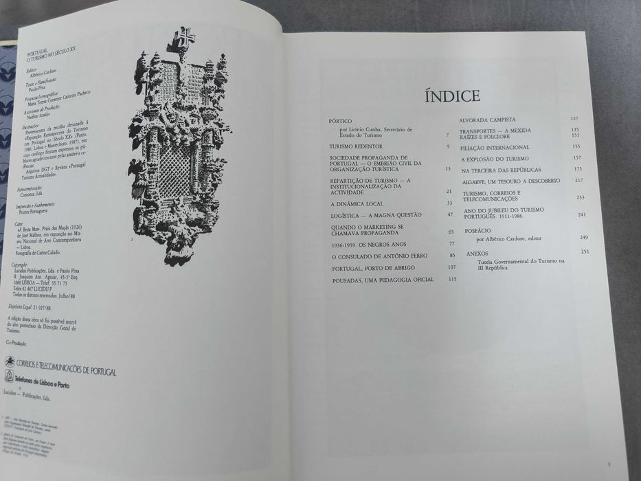 Livro Portugal o Turismo em Portugal no século XX