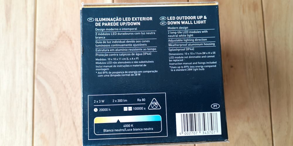 Candeeiros de parede Livarno Lux Lidl