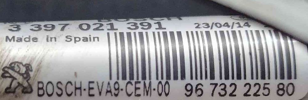 Motor Limpa Vidros Frente PEUGEOT 2008 I (CU_) ano 2014