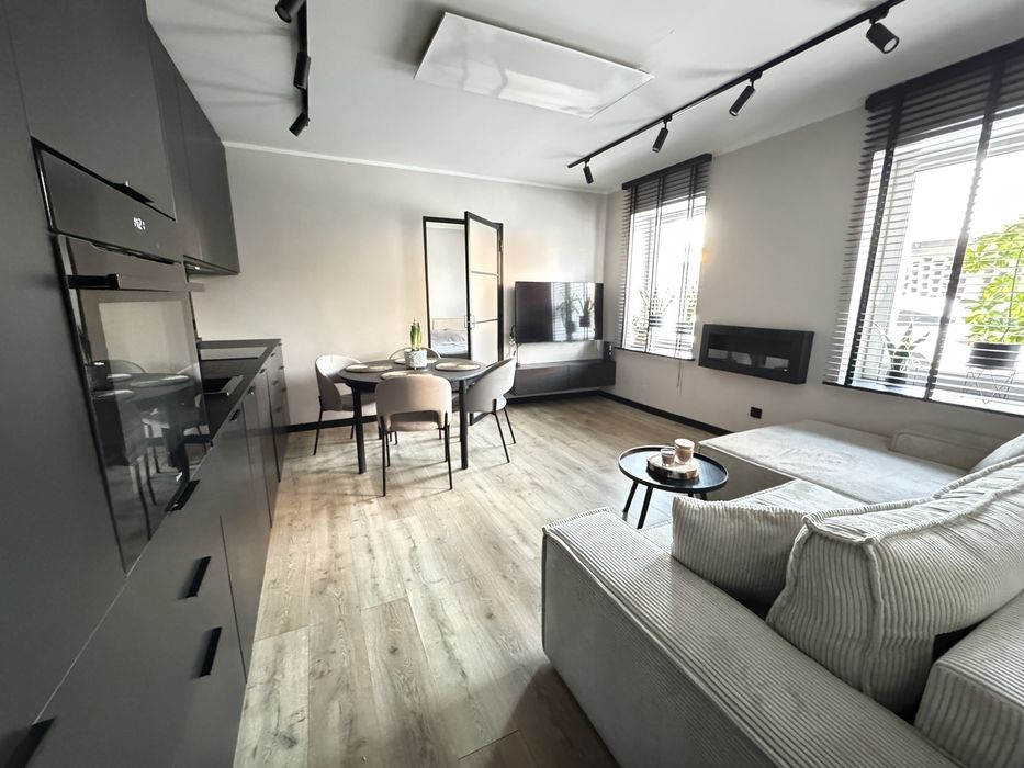 Stylowe 2-pokojowe mieszkanie, 39 m², parter, piwnica. - Widok 2