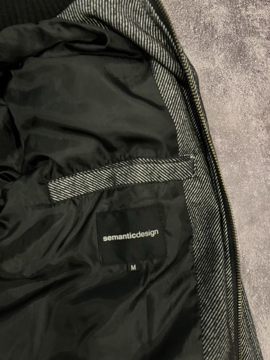Semantic Design jacket double zip jacket   {cinzia araia Balenciaga rick Owens number nine archive Maison Margiela mastermind undercover Mihara