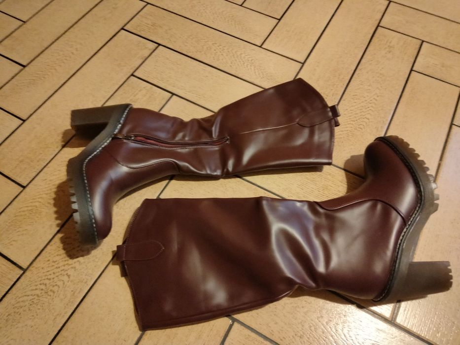 Nowe kozaki na zimę roz 39/40