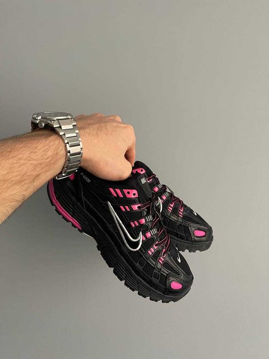 Женские кроссовки Nike P-6000 Blast Pink Black "CD6404-600" 36-40