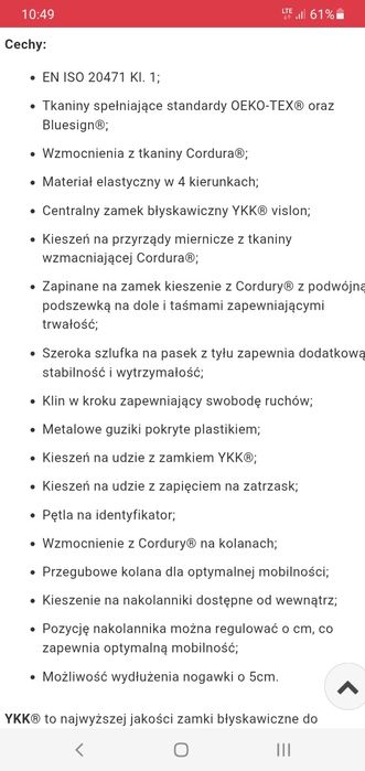 Spodnie techniczne Hally Hansen