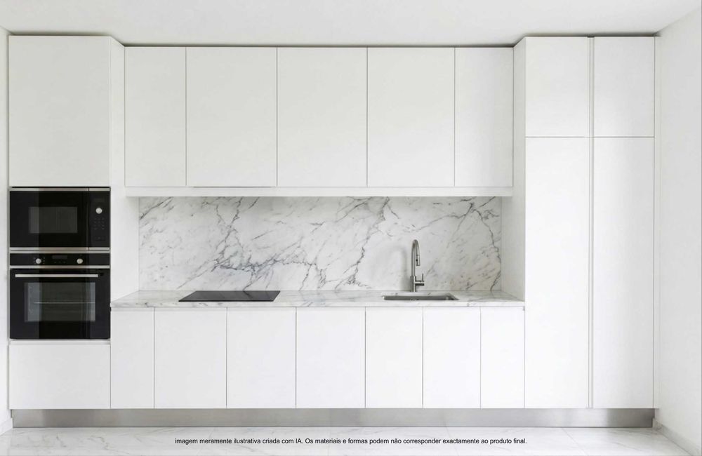 Apartamento T1 em construção com lugar de garagem na Maia