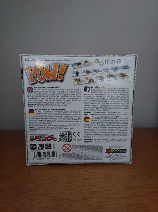 POW! (Board Game, Jogo de Tabuleiro)