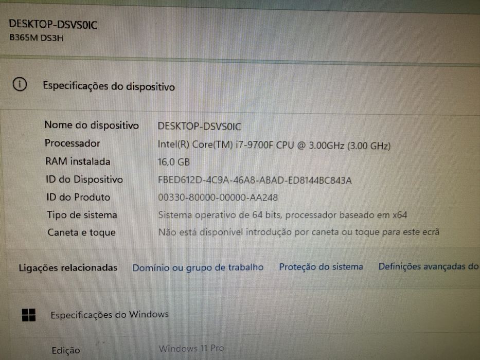 Torre de Gaming i7 9700+RTX2060 para todos jogos