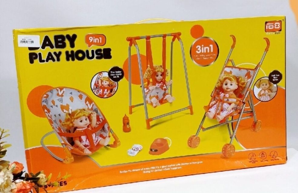 Ігровий набір 3 в 1 Baby Play House Game Eight